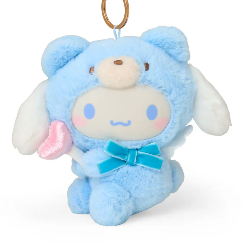 Cinnamoroll Bear Keyring with Mascot - Image 2