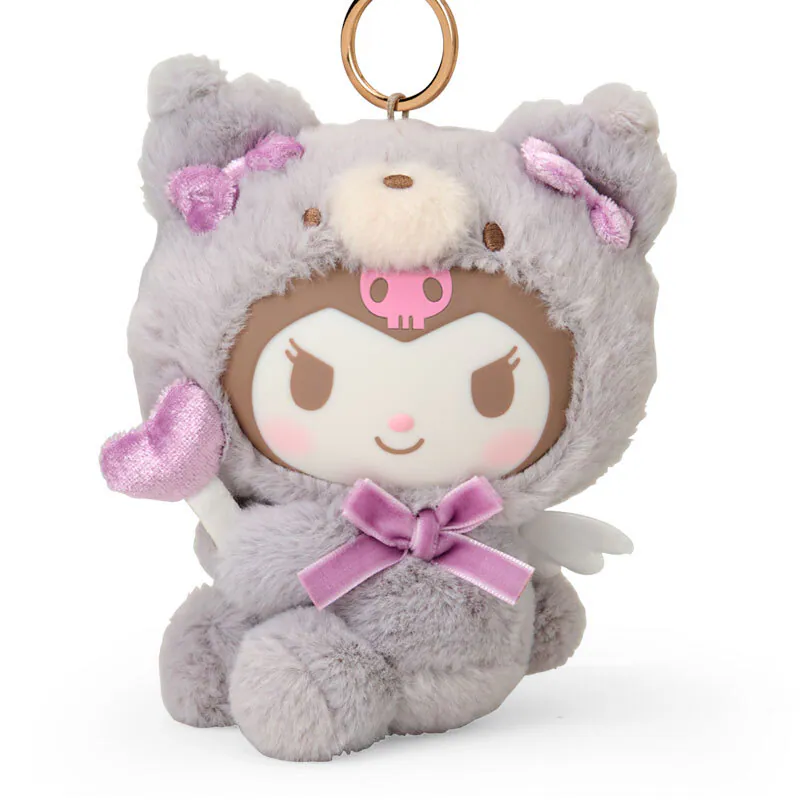 Kuromi Bear Keyring with Mascot - Image 2