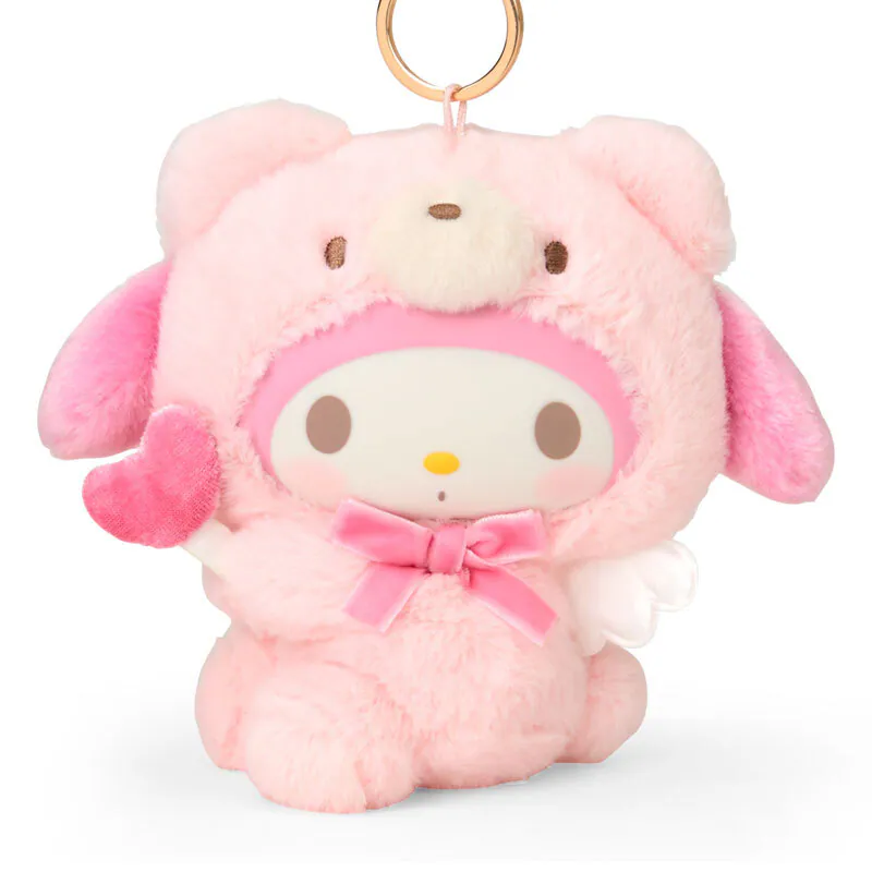 My Melody Bear Keyring with Mascot - Image 2