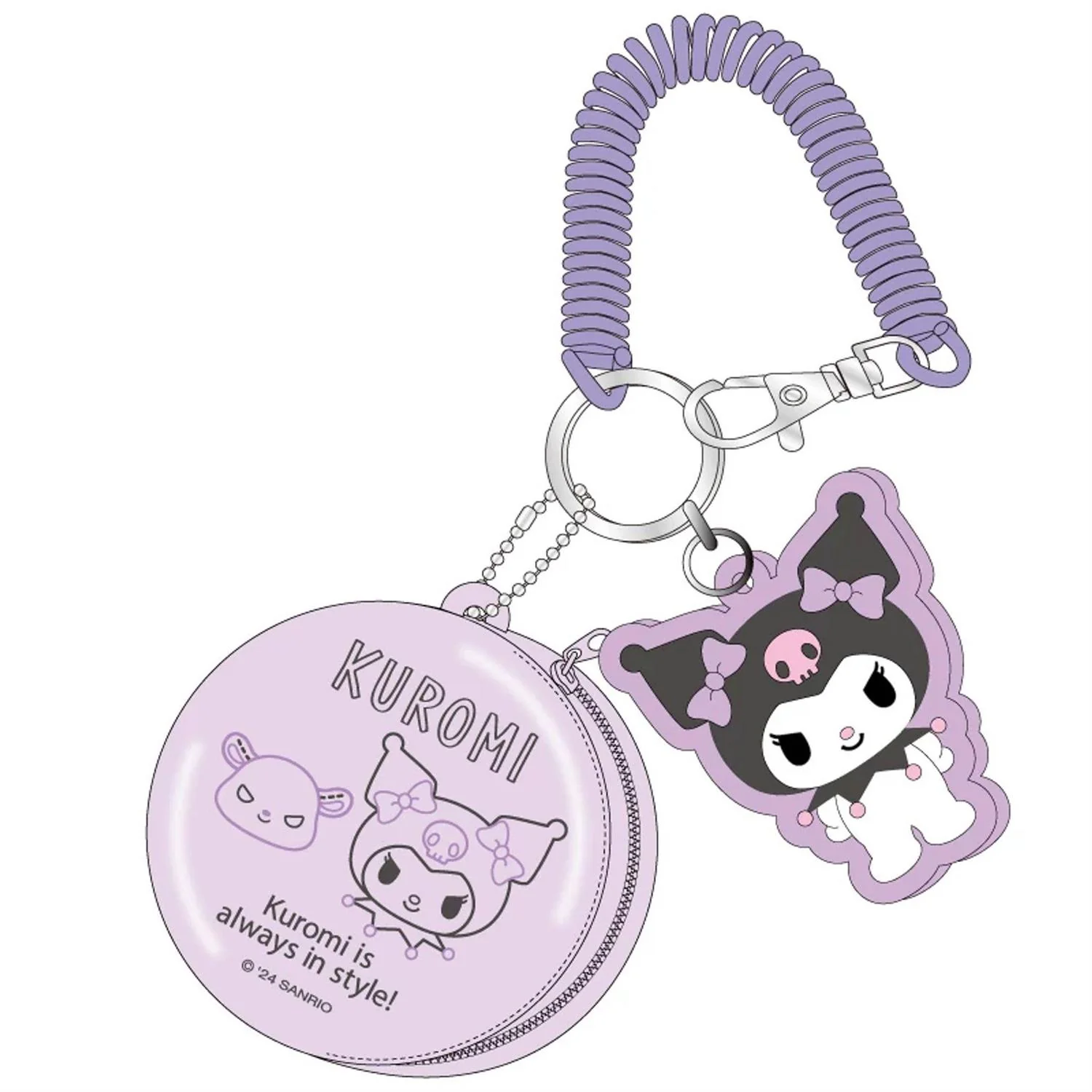 Sanrio Characters Keyring with Mini Case - Image 4