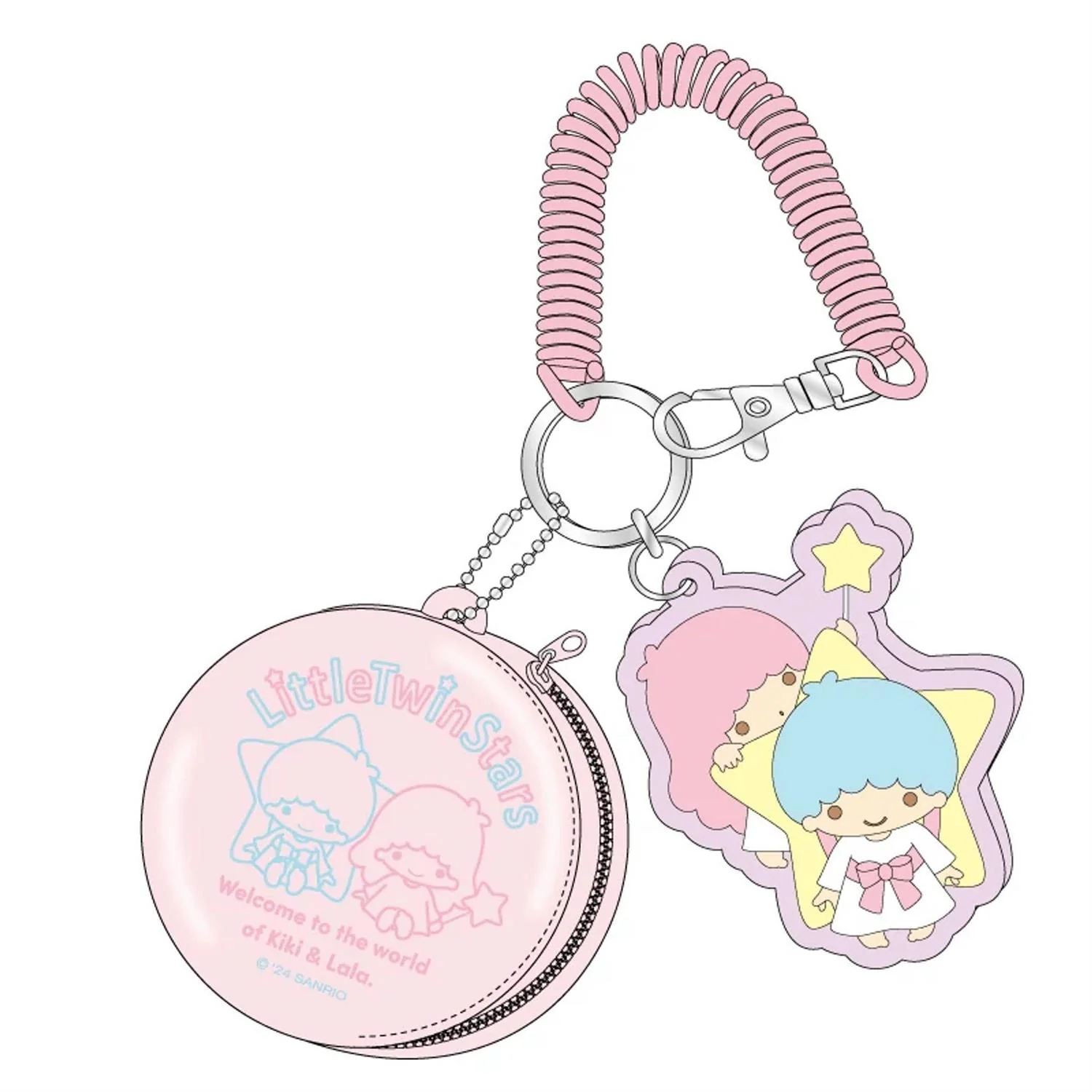 Sanrio Characters Keyring with Mini Case - Image 5