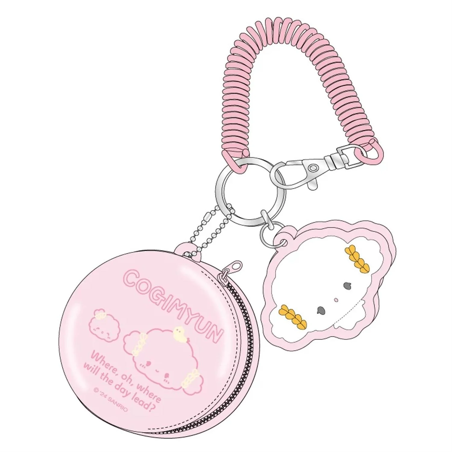 Sanrio Characters Keyring with Mini Case - Image 9