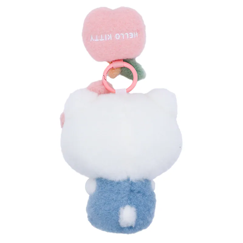 Hello Kitty Fluffy & Lovely Mascot Plush Keychain - Image 2