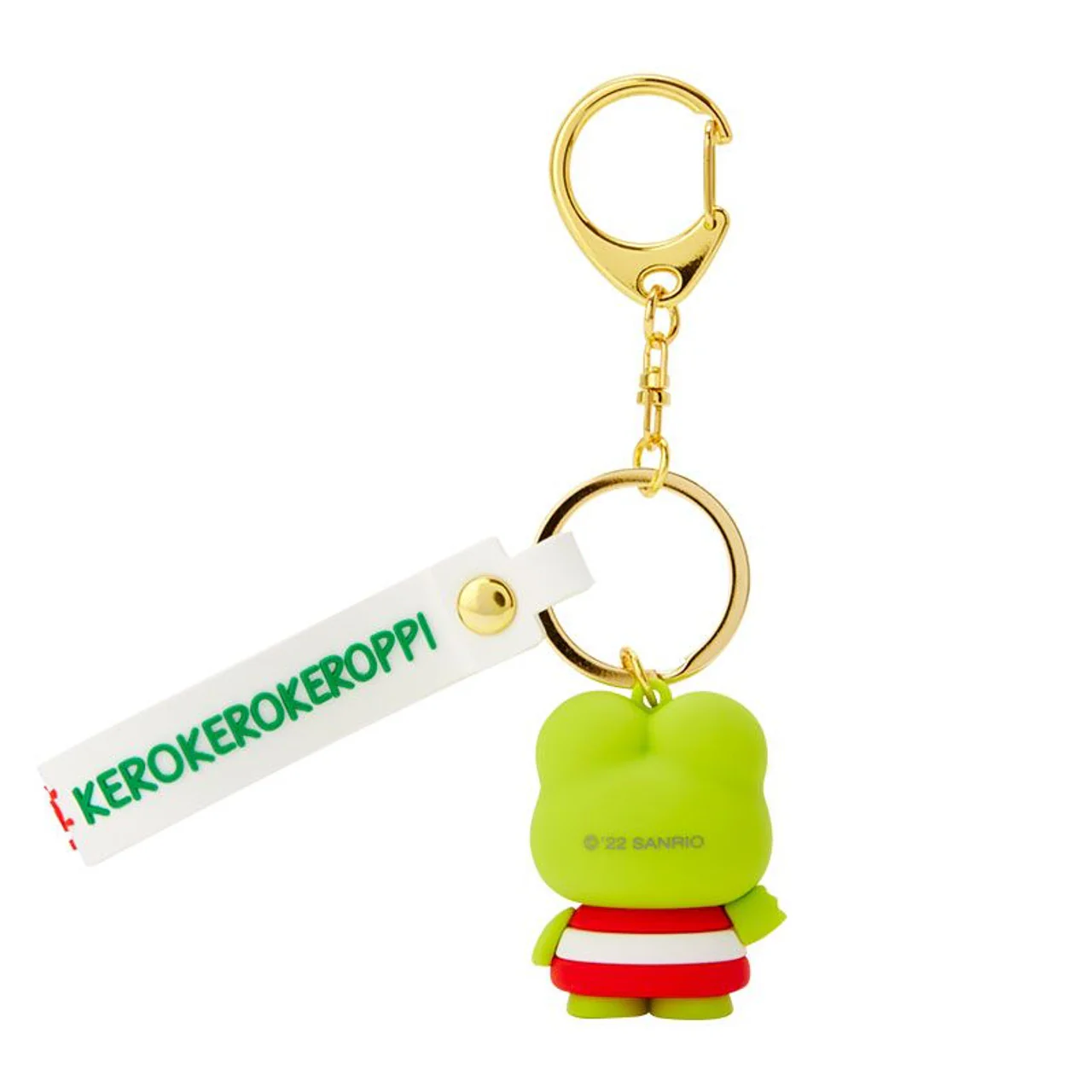 Keroppi Keyring with Plastic Mascot - Image 2
