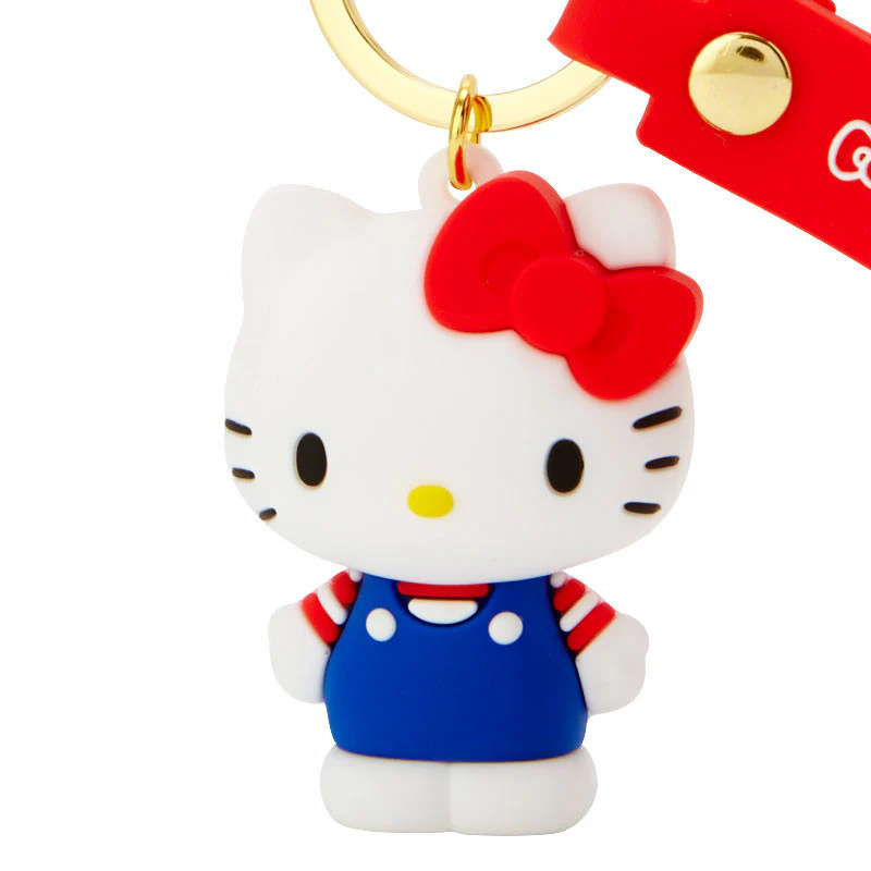Hello Kitty Keyring with Plastic Mascot - Image 3