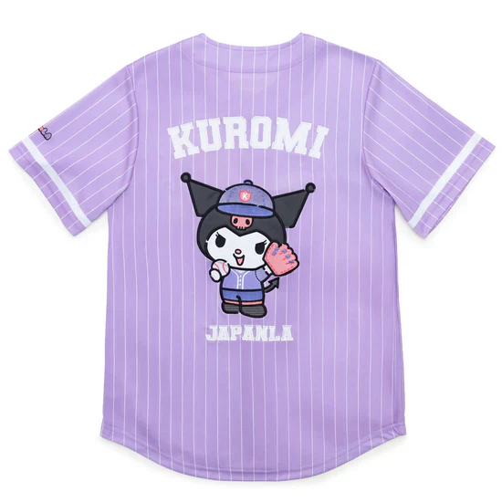 Kuromi x JapanLA Pastel Baseball Jersey - Image 2