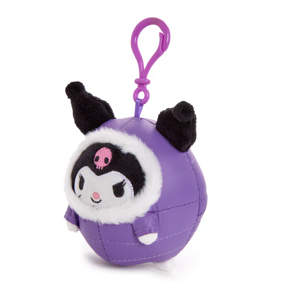 Kuromi Hooded Puffer Jacket Mascot Clip On - Image 3