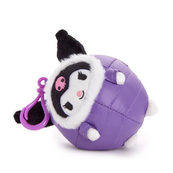 Kuromi Hooded Puffer Jacket Mascot Clip On - Image 4