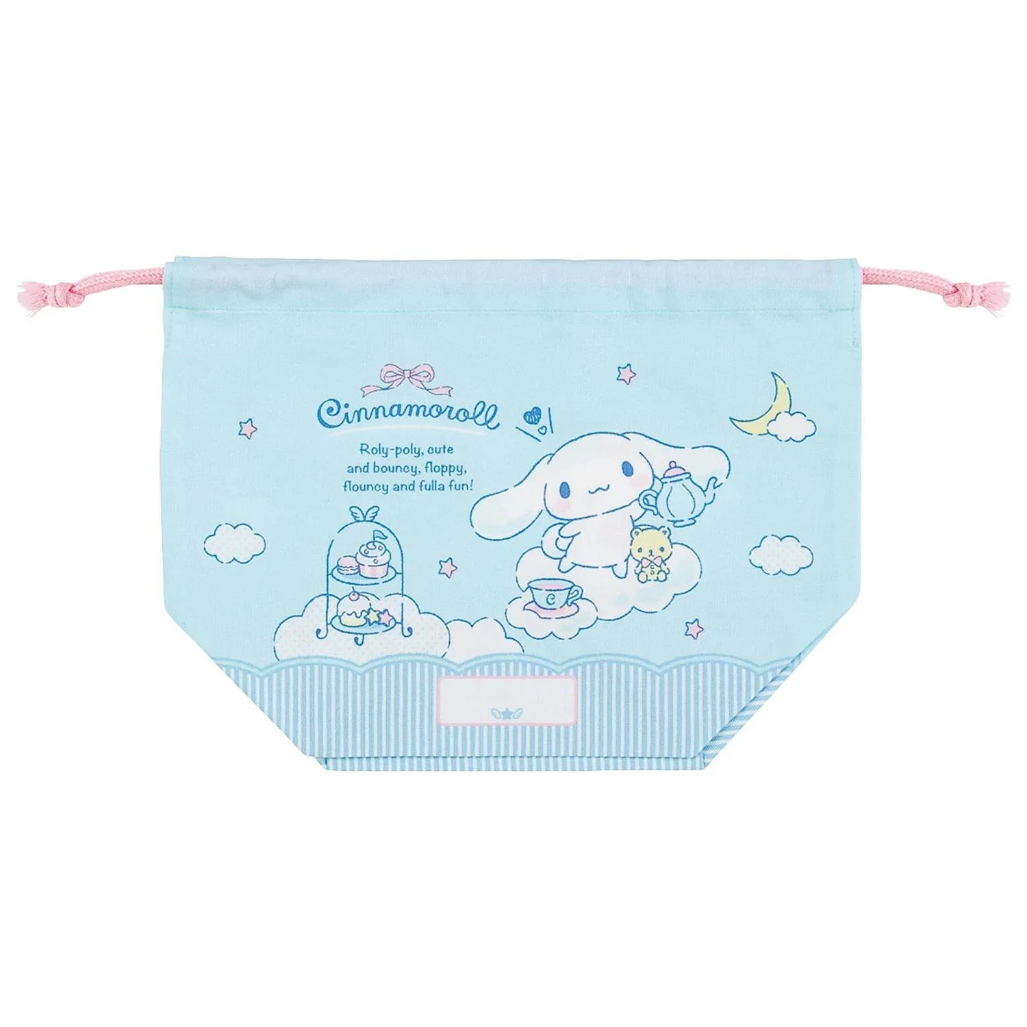 Sanrio Characters Lunch Drawstring Bag WH - Image 6
