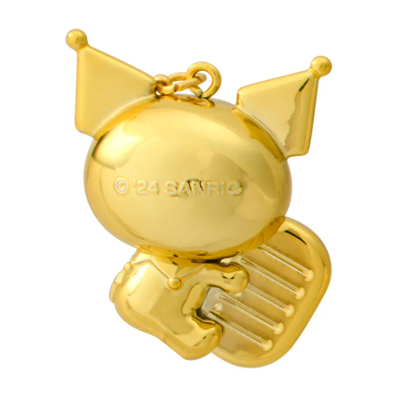 Kuromi Gold Mascot Charm - Image 3