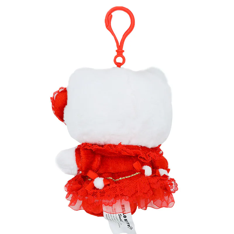 Hello Kitty Christmas Dress Mascot Clip On - Image 2