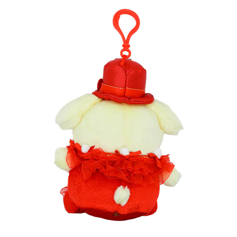 Pompompurin Christmas Dress Mascot Clip On - Image 2