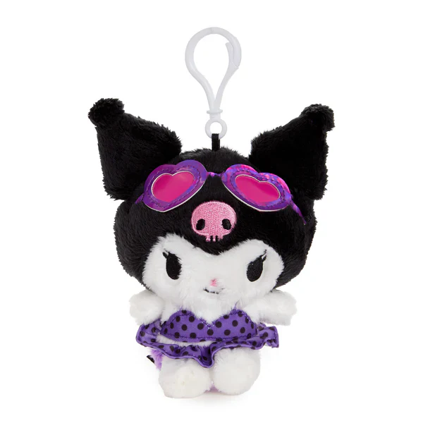 Kuromi Tropical Plush Mascot Clip-On - Image 6