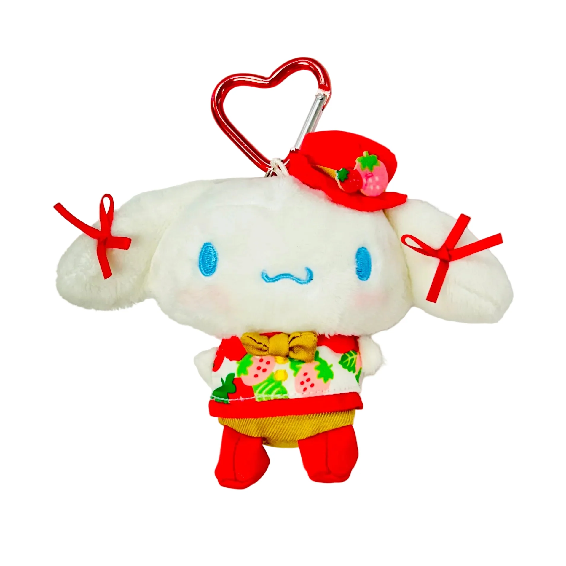 Cinnamroll Strawberry News Mascot Clip On