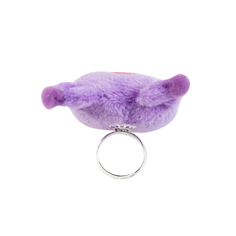 Kuromi Plush Mascot Ring - Image 3