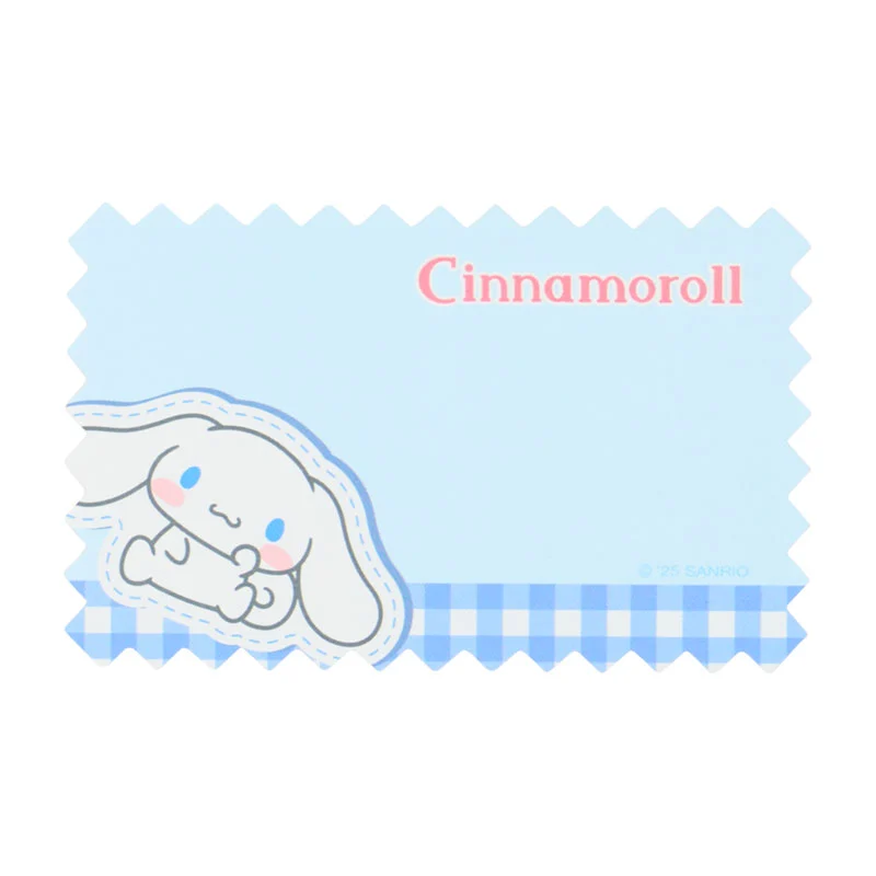 Cinnamoroll Checkered Memo Pad in Case - Image 4