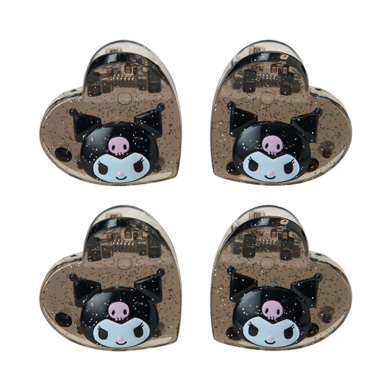 Kuromi Metallic Mini Hair Clip Set - Image 2