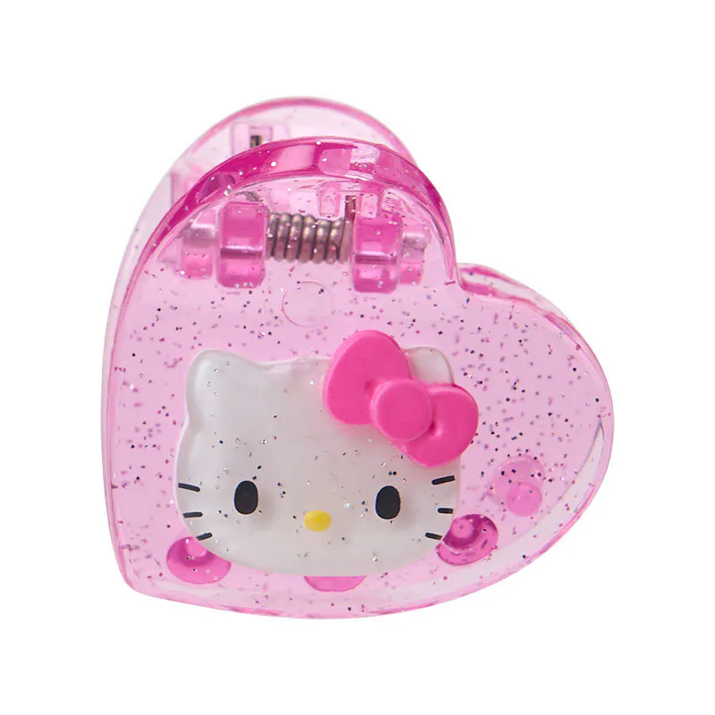 Hello Kitty Pink Metallic Mini Hair Clip Set - Image 4