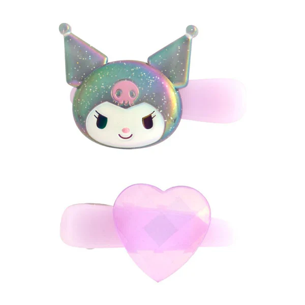 Kuromi Mini Hair Clips - Image 2