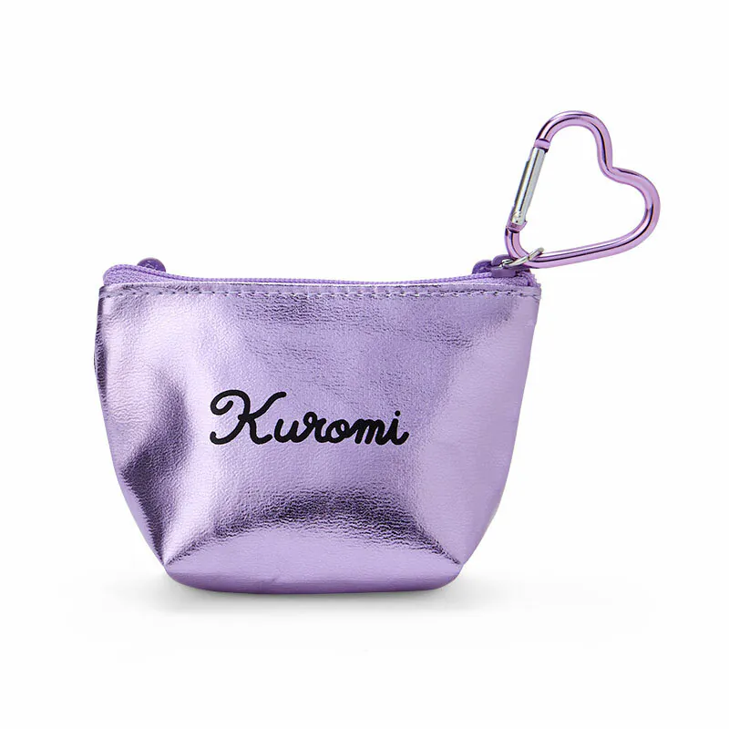 Kuromi Mini Metallic Zipper Pouch - Image 2