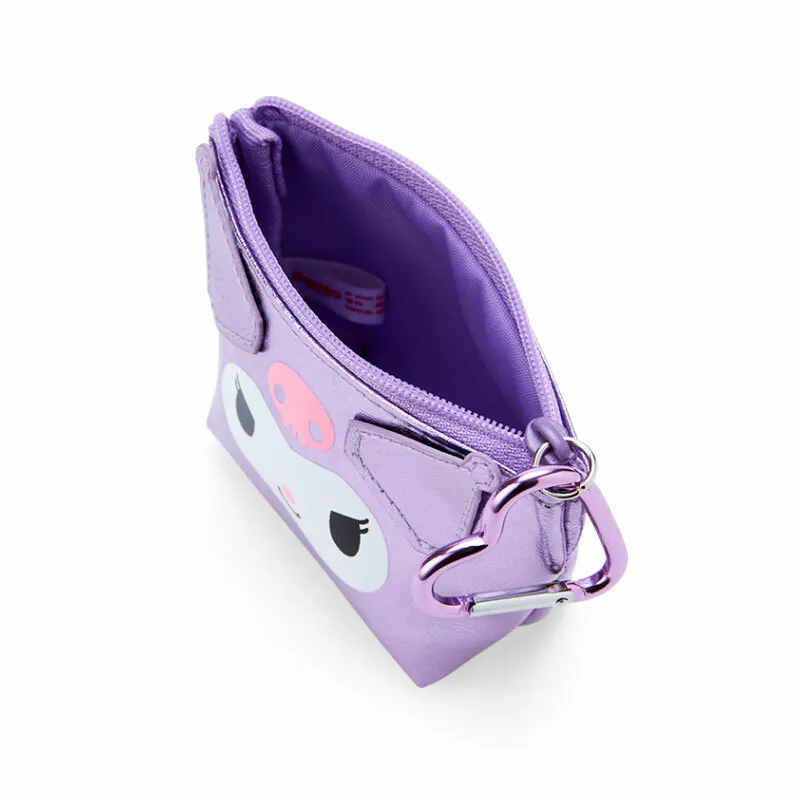 Kuromi Mini Metallic Zipper Pouch - Image 3