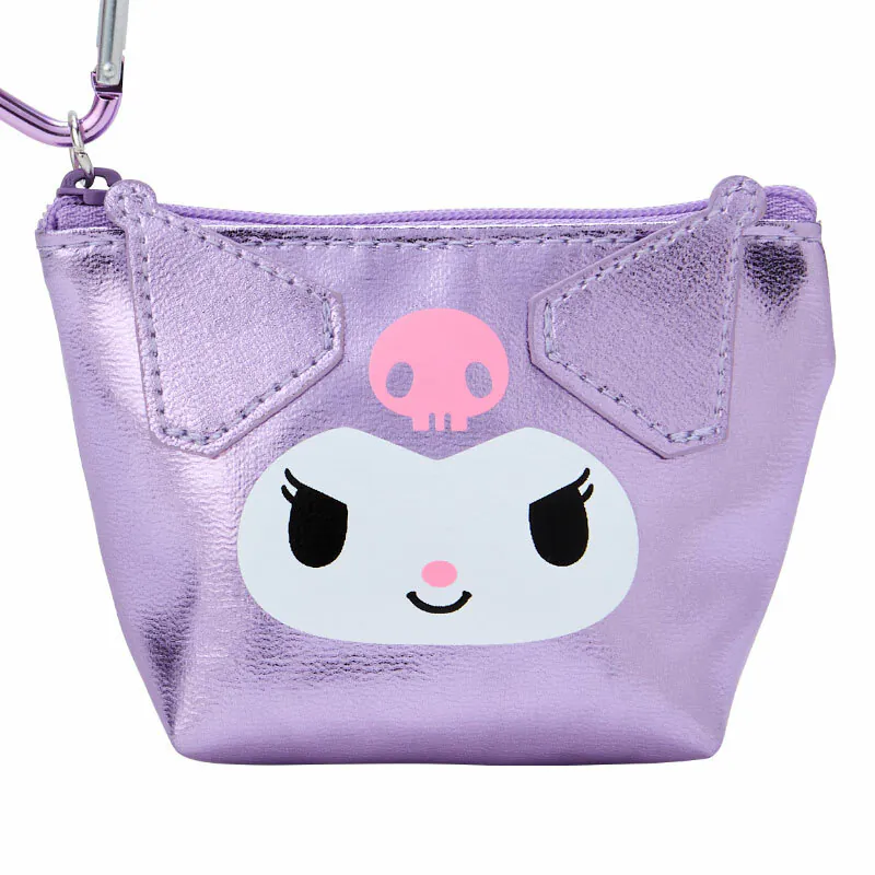 Kuromi Mini Metallic Zipper Pouch - Image 4