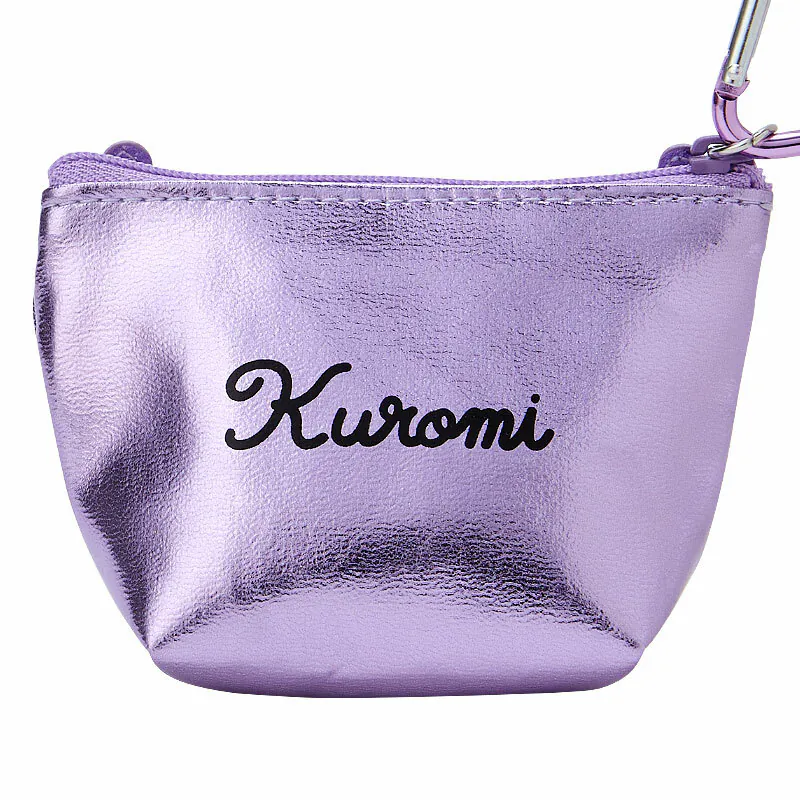Kuromi Mini Metallic Zipper Pouch - Image 5
