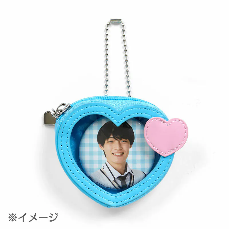 Sanrio Characters Big Heart Mini Pouch and Pin Set - Image 21
