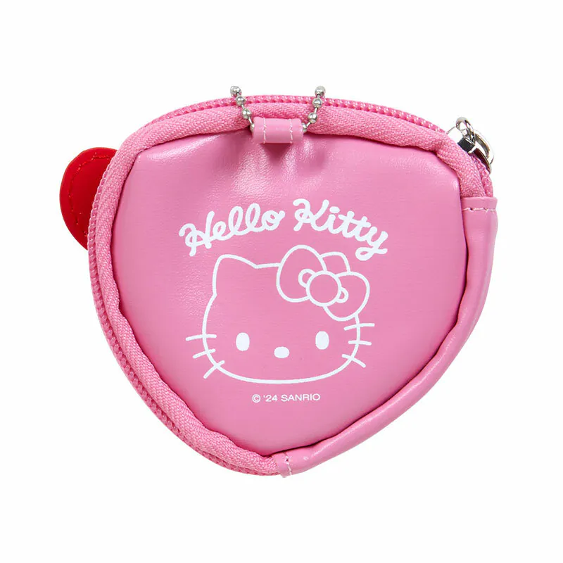 Sanrio Characters Big Heart Mini Pouch and Pin Set - Image 3