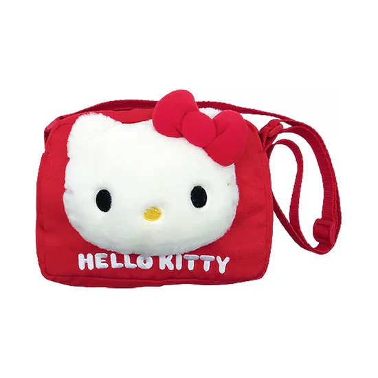 Hello Kitty Face Mini Shoulder Pouch
