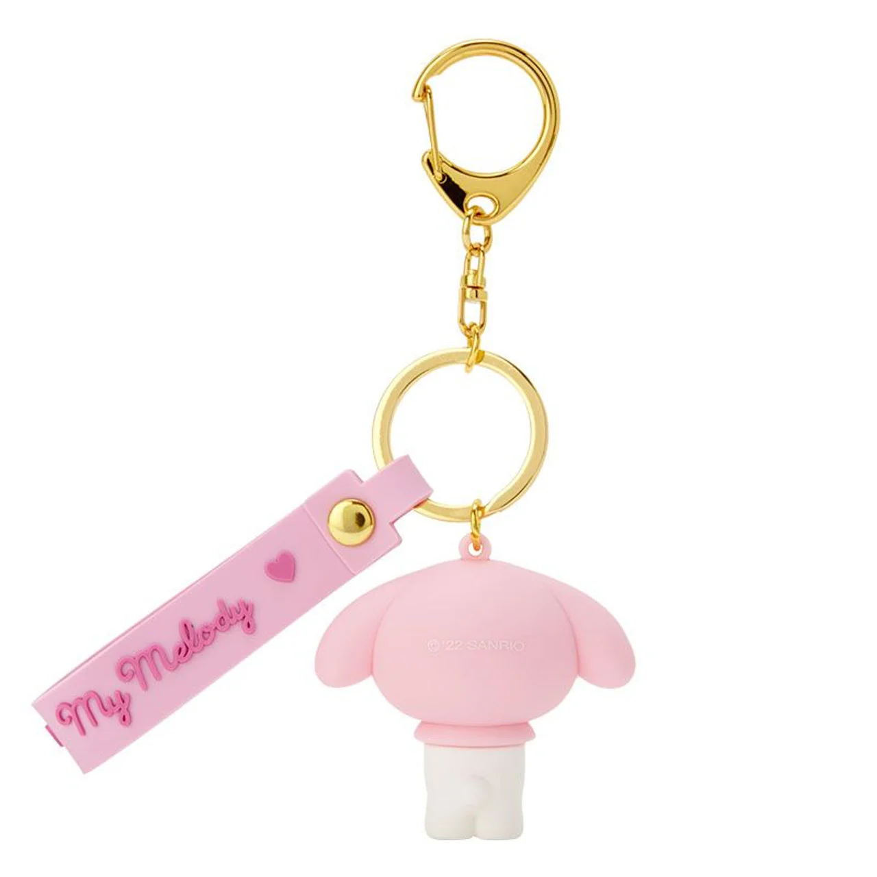 My Melody Keyring with Plastic Mascot - Image 2