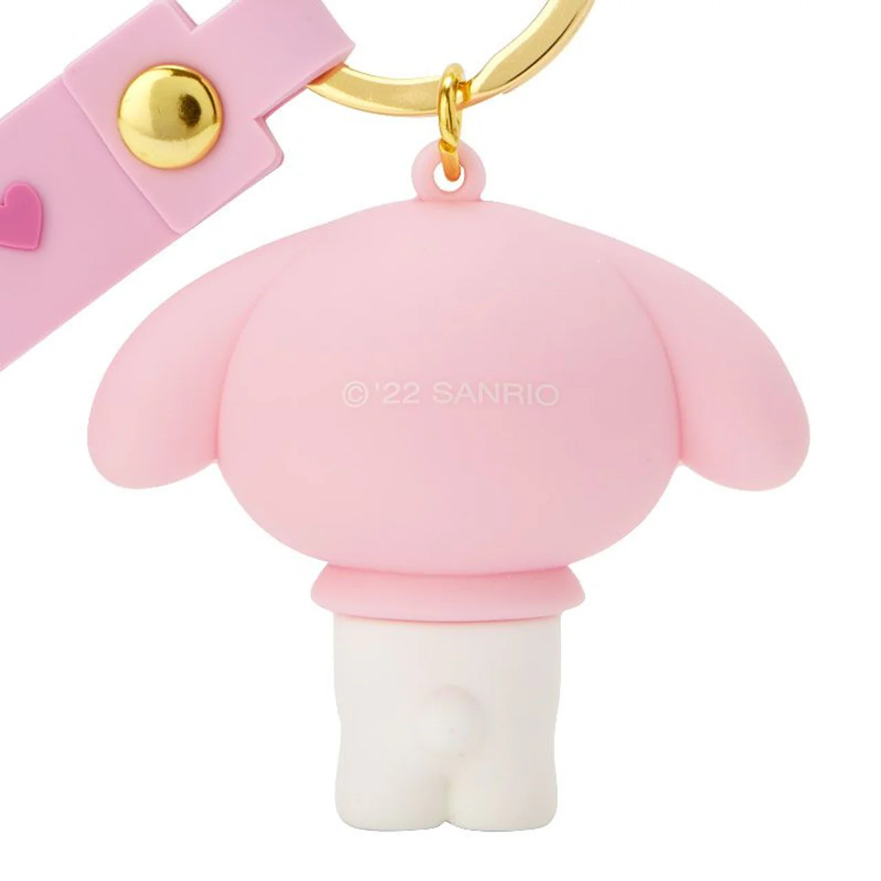 My Melody Keyring with Plastic Mascot - Image 4