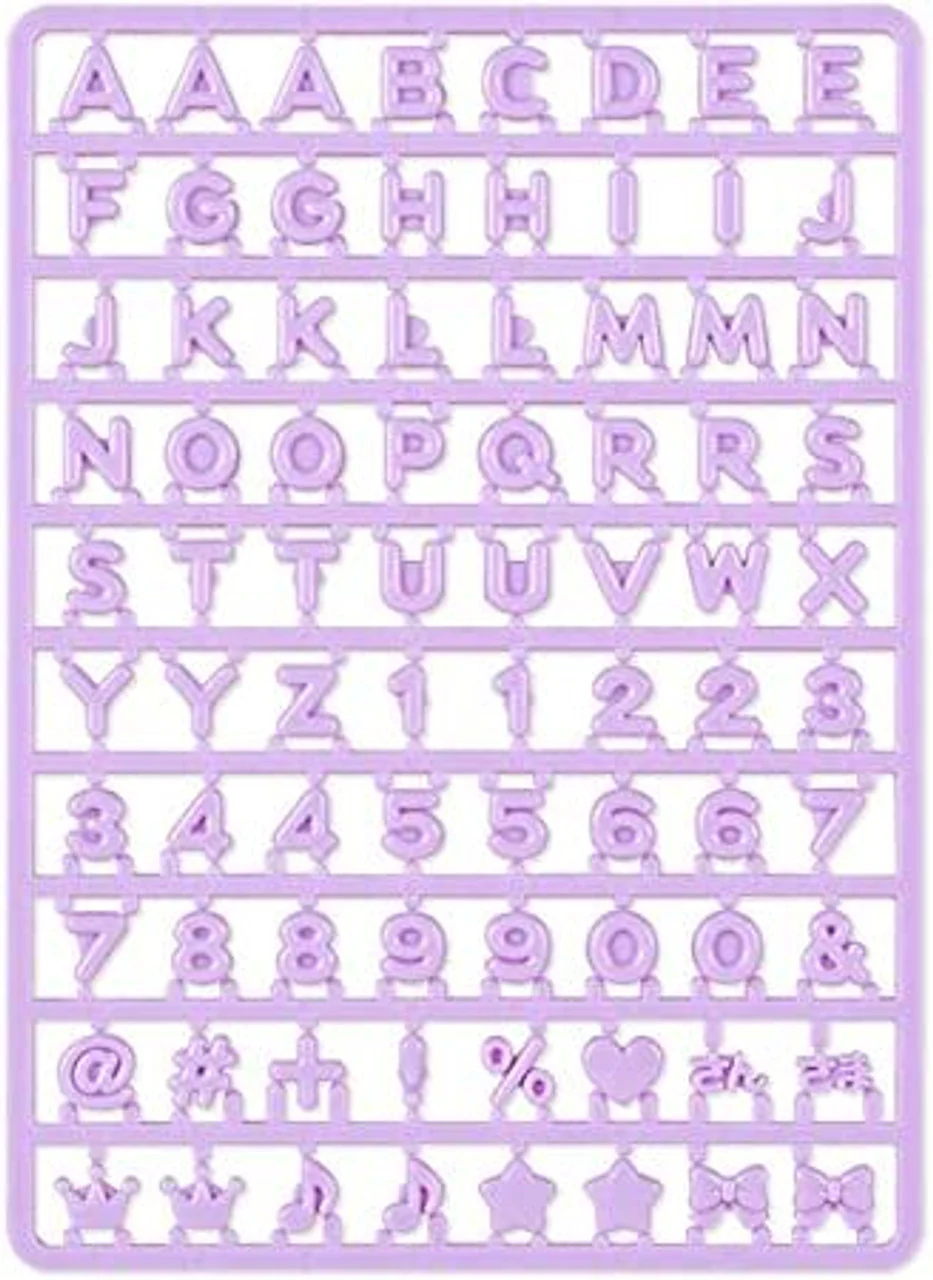 Letter Accessories for PACHI Tag/Card Charms - Image 3