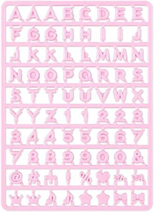 Letter Accessories for PACHI Tag/Card Charms - Image 4
