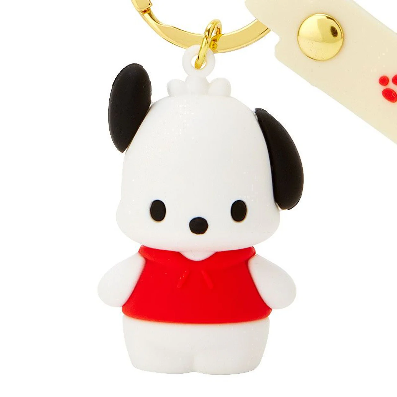 Pochacco Keyring with Plastic Mascot - Image 3