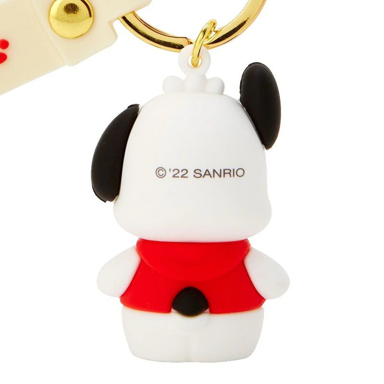 Pochacco Keyring with Plastic Mascot - Image 4