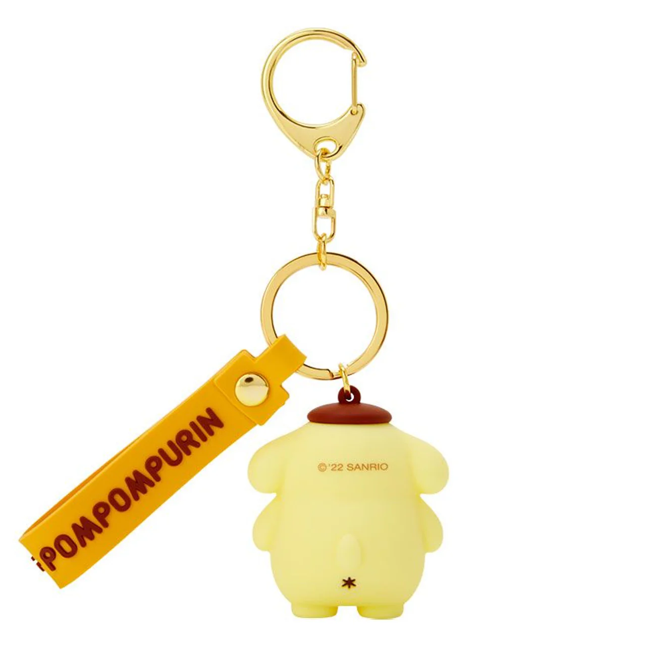 Pompompurin Keyring with Plastic Mascot - Image 2