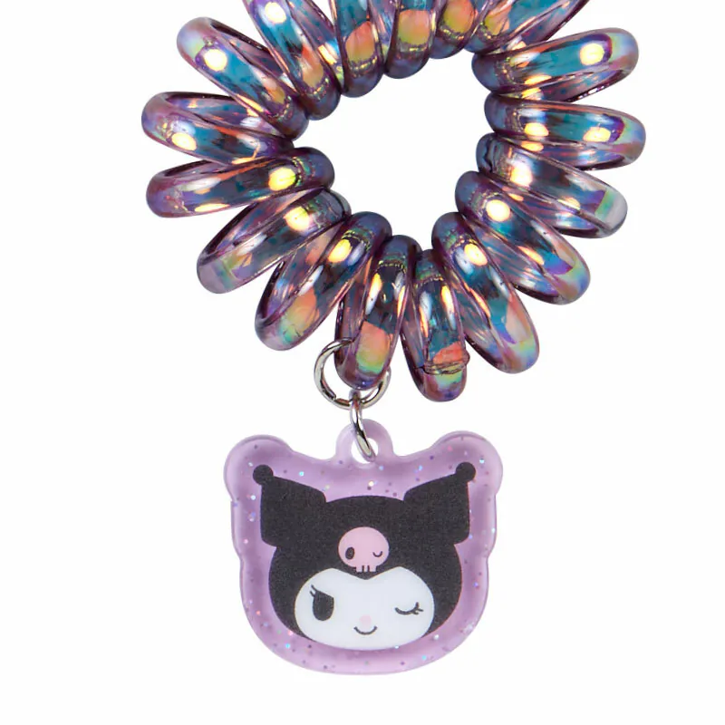 Kuromi Spiral Hair Ties (Set of 2) - Image 3