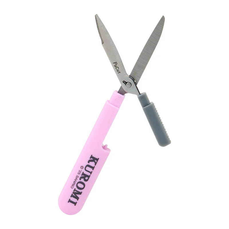 Kuromi Checkered Portable Scissors - Image 3