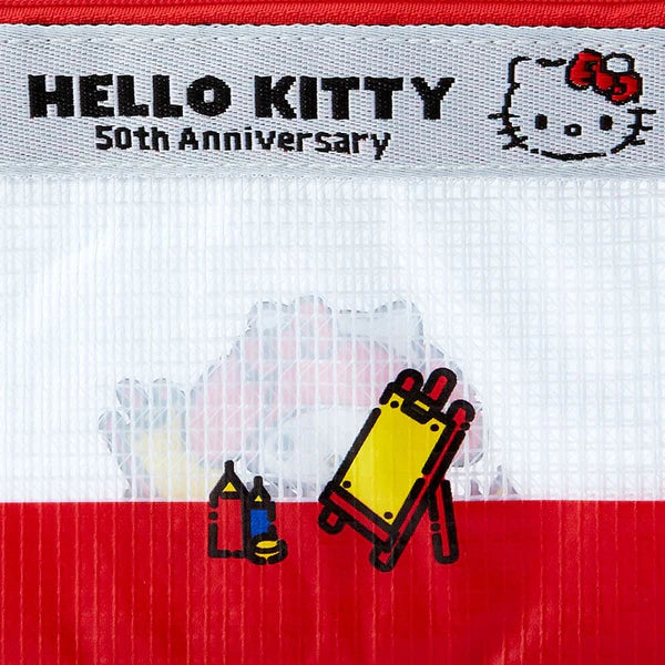 Sanrio Characters 50th Anniversary Hello, Everyone! Mini Flat Pouch - Image 11