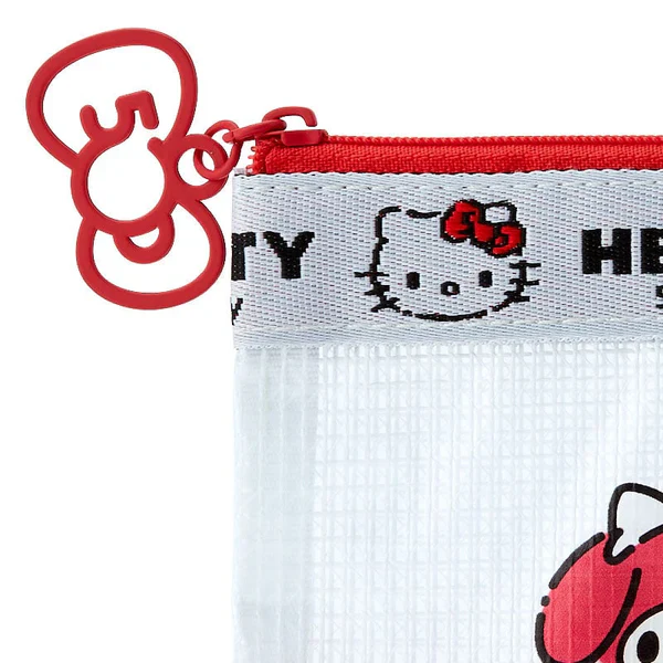 Sanrio Characters 50th Anniversary Hello, Everyone! Mini Flat Pouch - Image 12