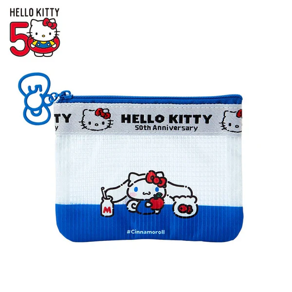 Sanrio Characters 50th Anniversary Hello, Everyone! Mini Flat Pouch - Image 18