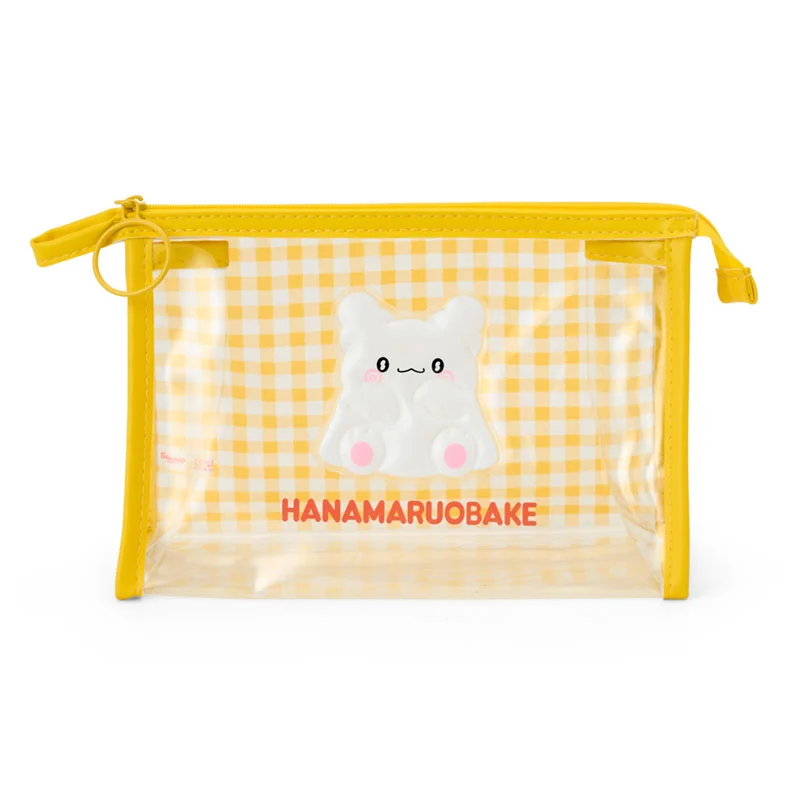 Hanamaruobake Gingham PVC Pouch - Image 4