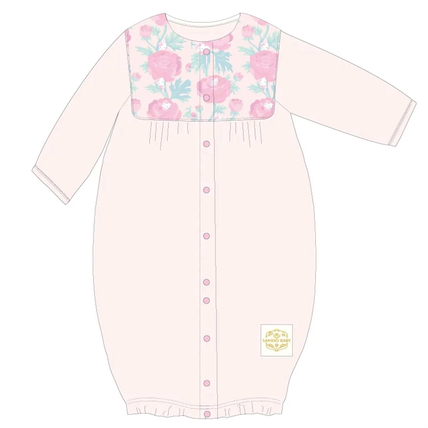 Sanrio Baby Characters Baby Coverall