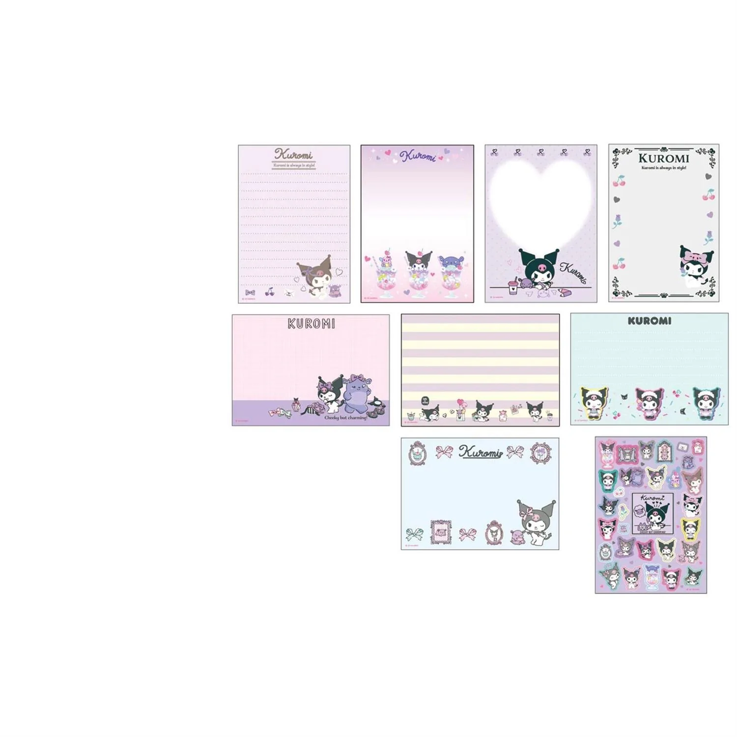 Sanrio Characters 8-Design Memo Pad - Image 11