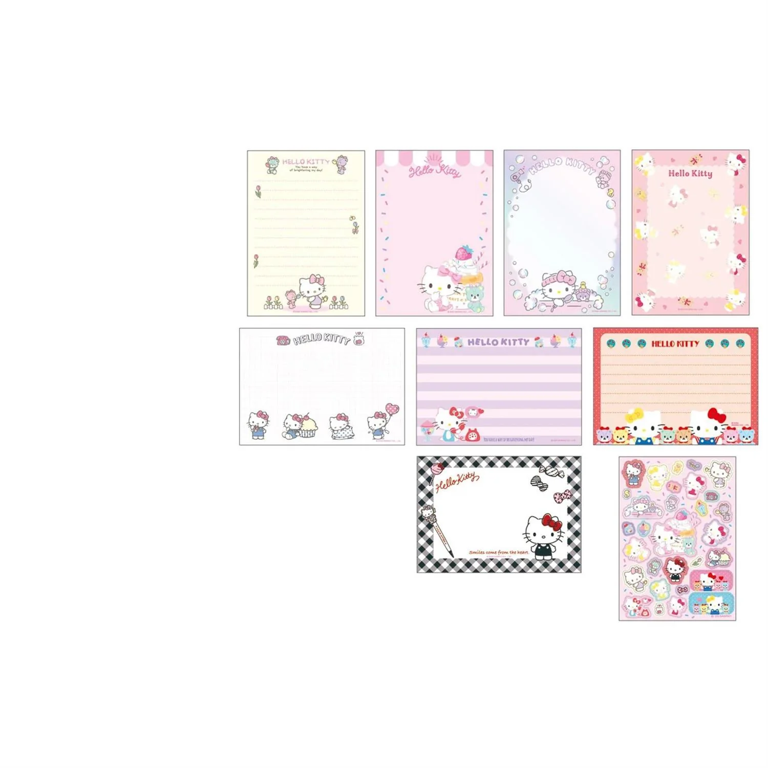 Sanrio Characters 8-Design Memo Pad - Image 3