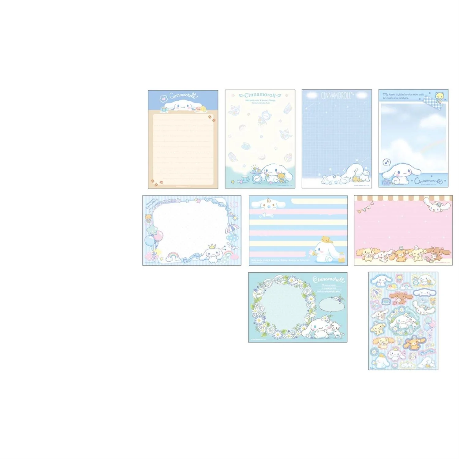 Sanrio Characters 8-Design Memo Pad - Image 7