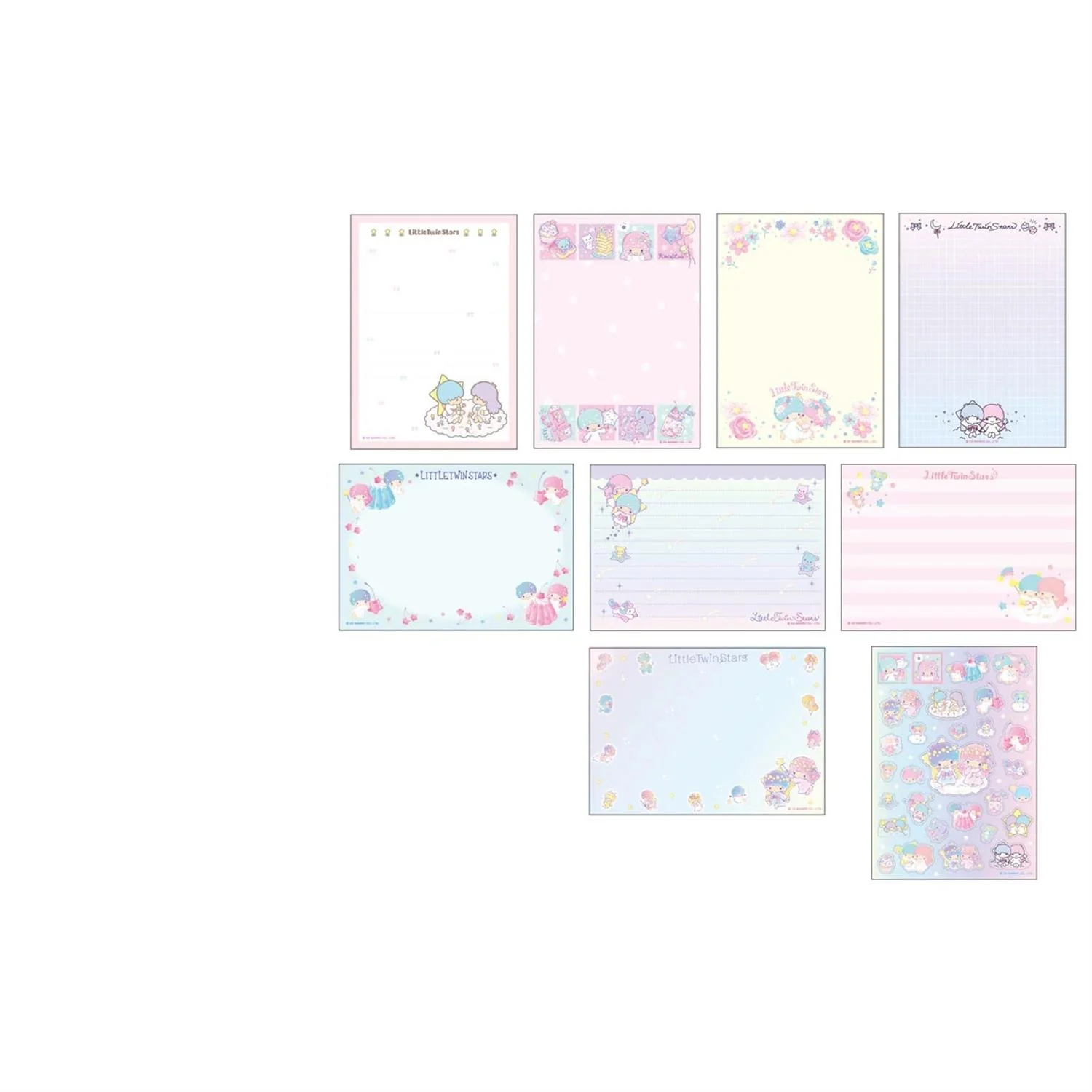 Sanrio Characters 8-Design Memo Pad - Image 9