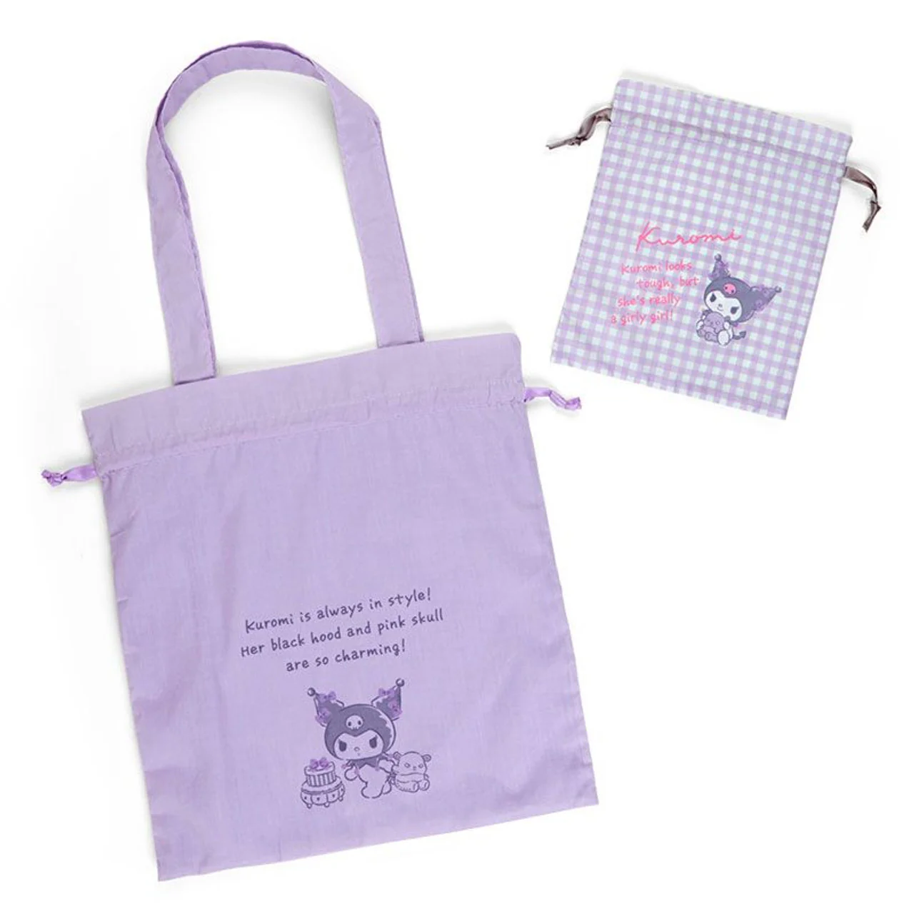 Sanrio Characters Draw String and Tote Bag - Image 2