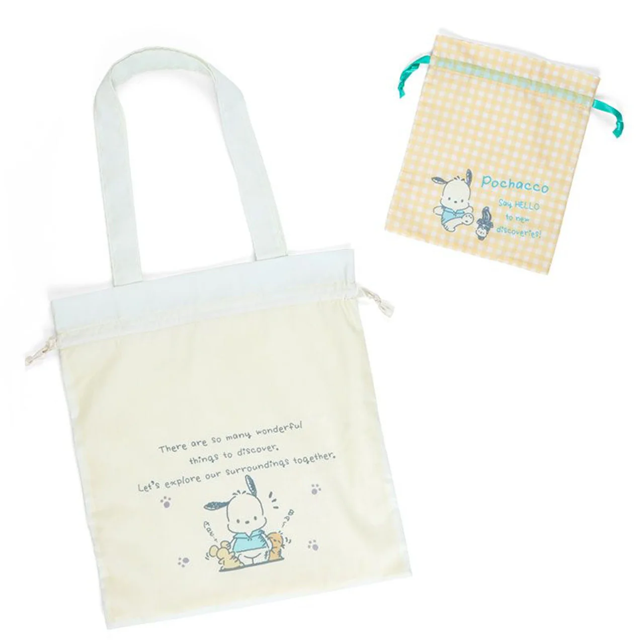 Sanrio Characters Draw String and Tote Bag - Image 4